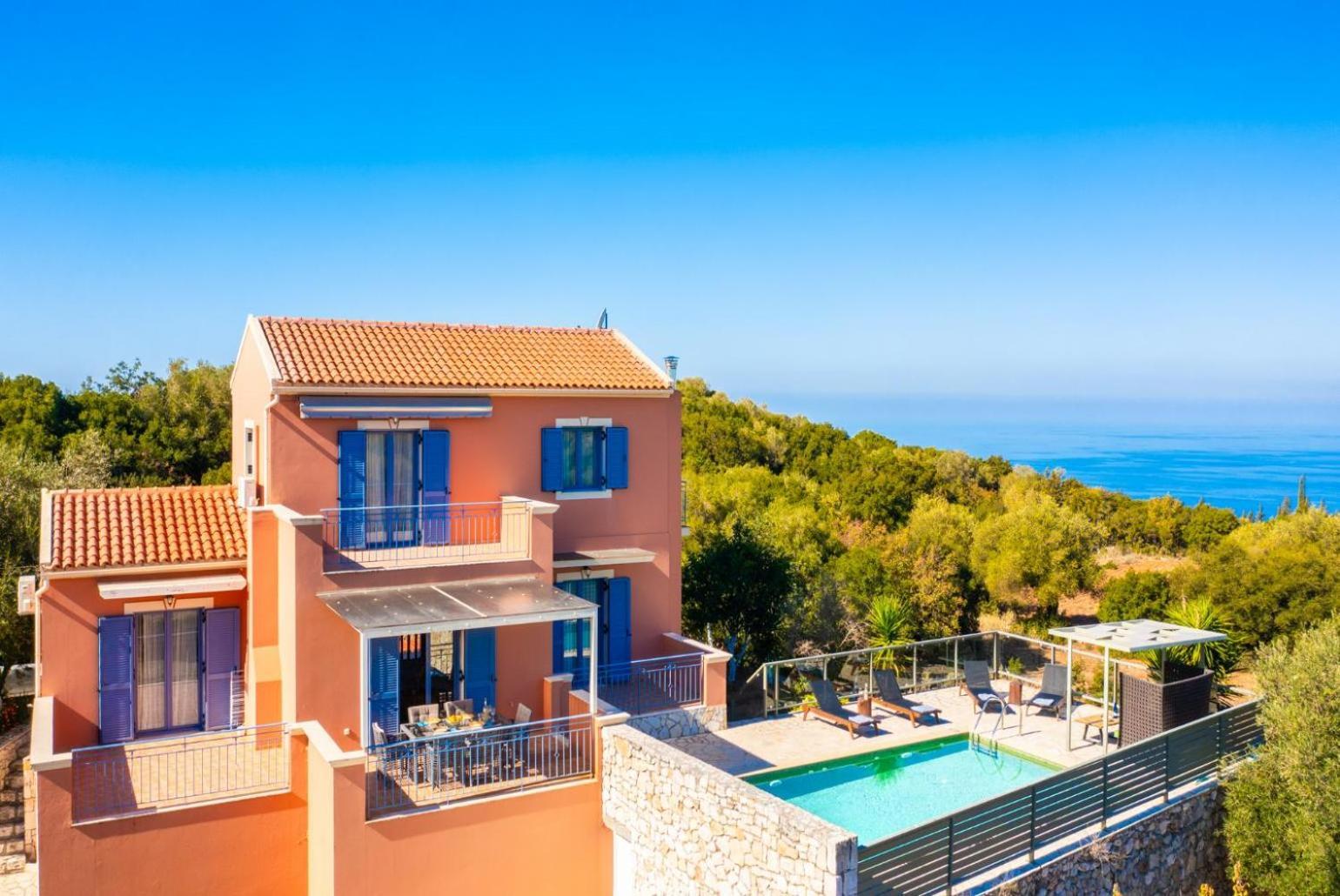 Villa Canova Mesovounia  Ngoại thất bức ảnh